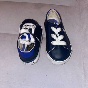 Navy blue polo Ralph Lauren shoes